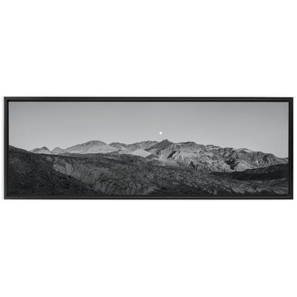 Moon over Death Valley