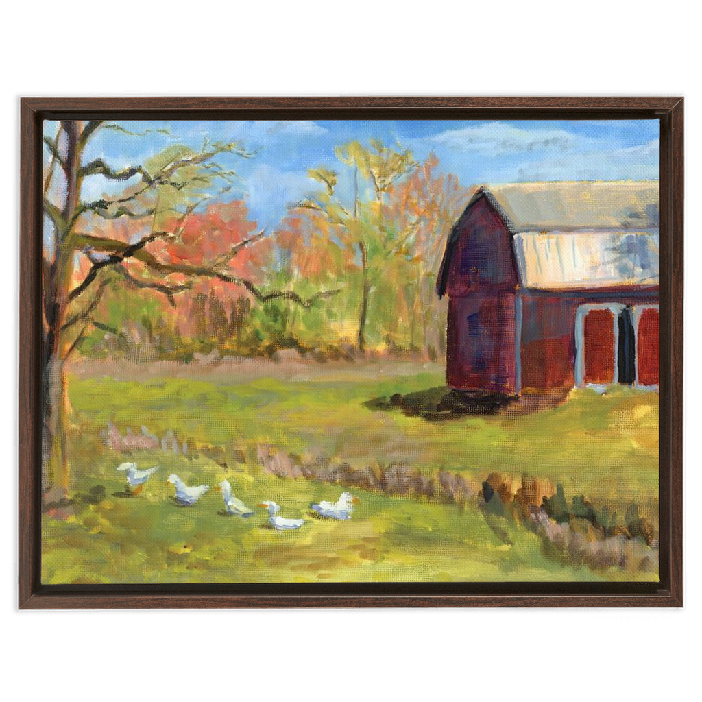 Ducks On The Farm