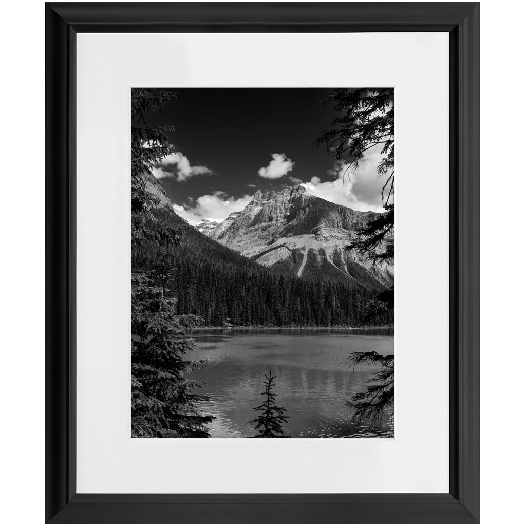 Lake, Trees & Mountains