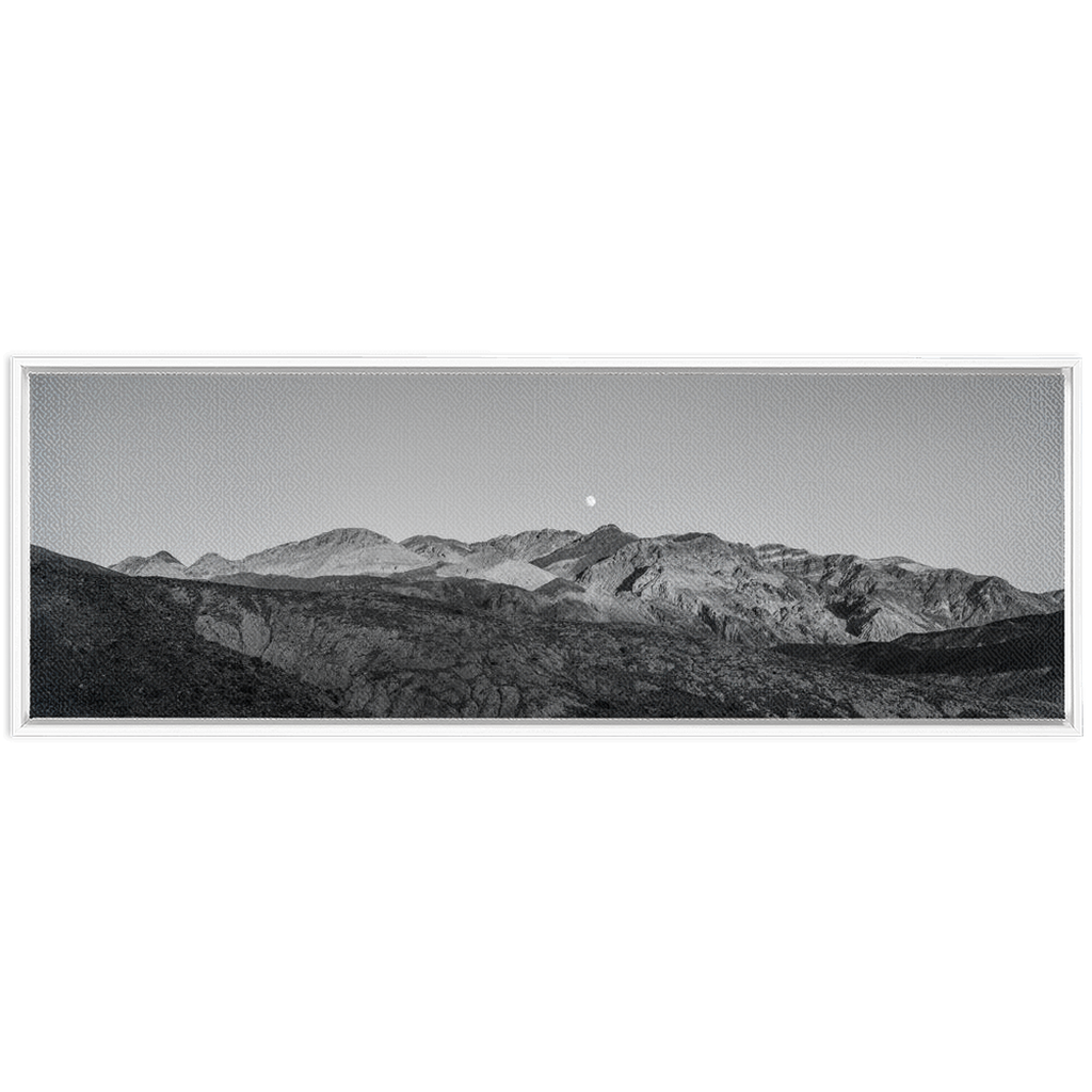 Moon over Death Valley