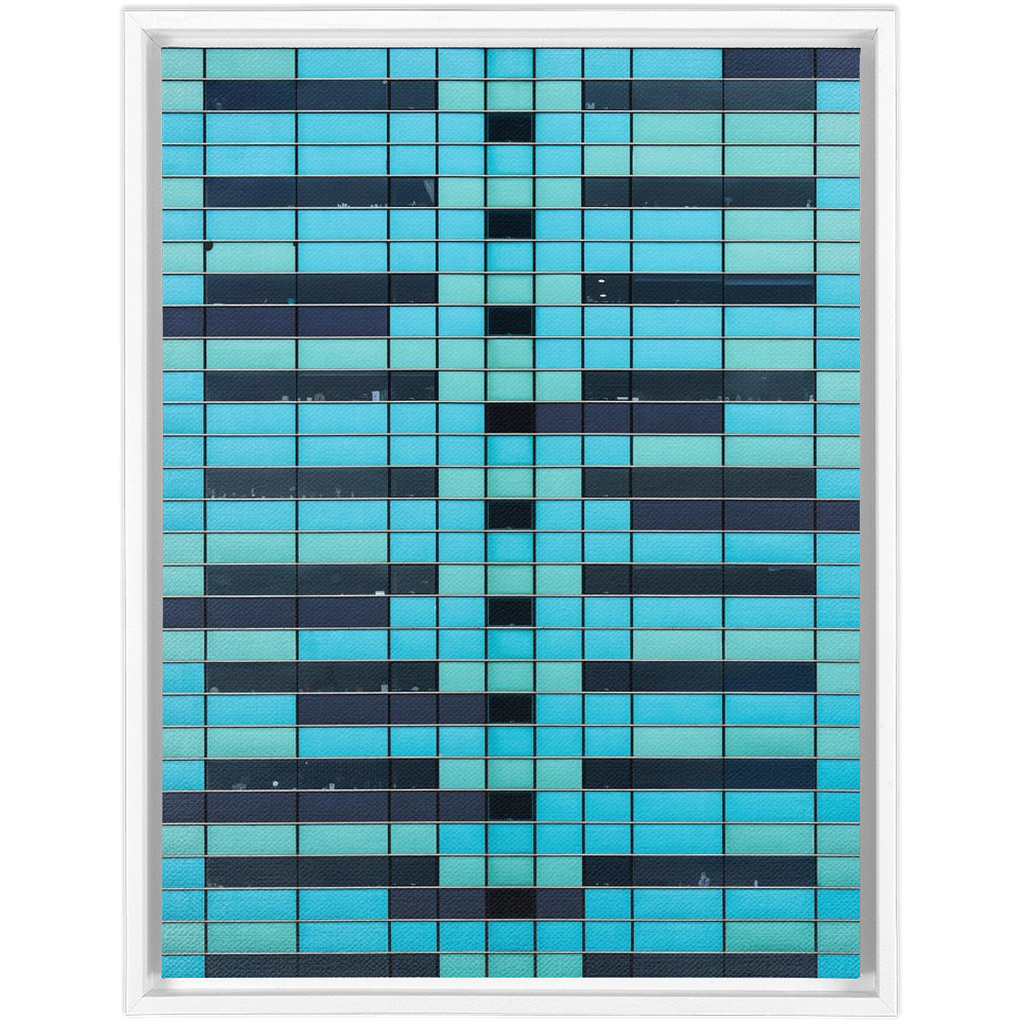 Blue Horizontal Tetris