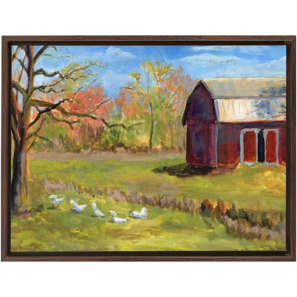Ducks On The Farm