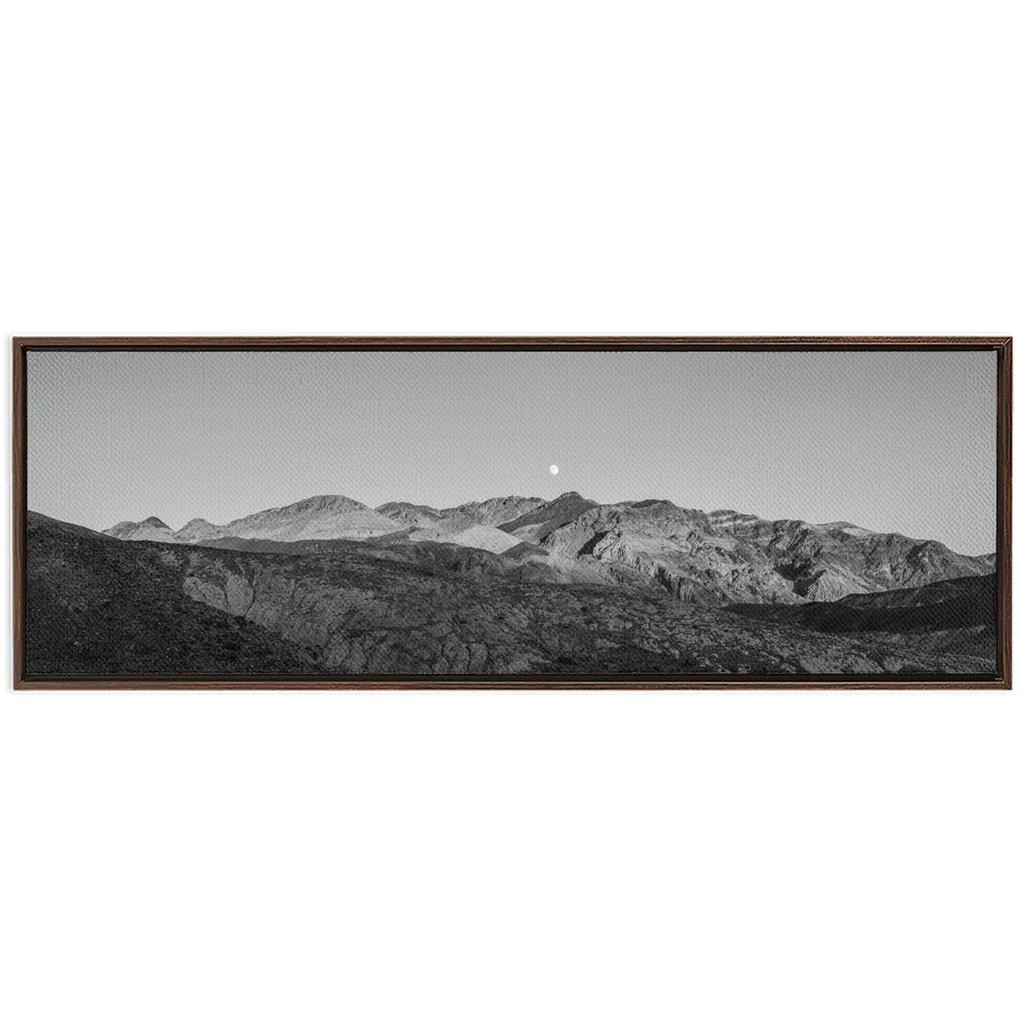 Moon over Death Valley