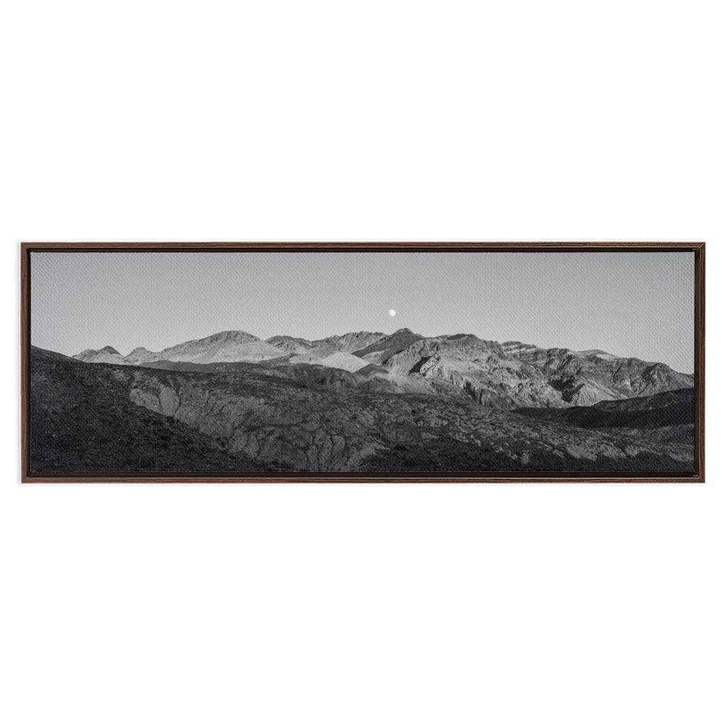 Moon over Death Valley