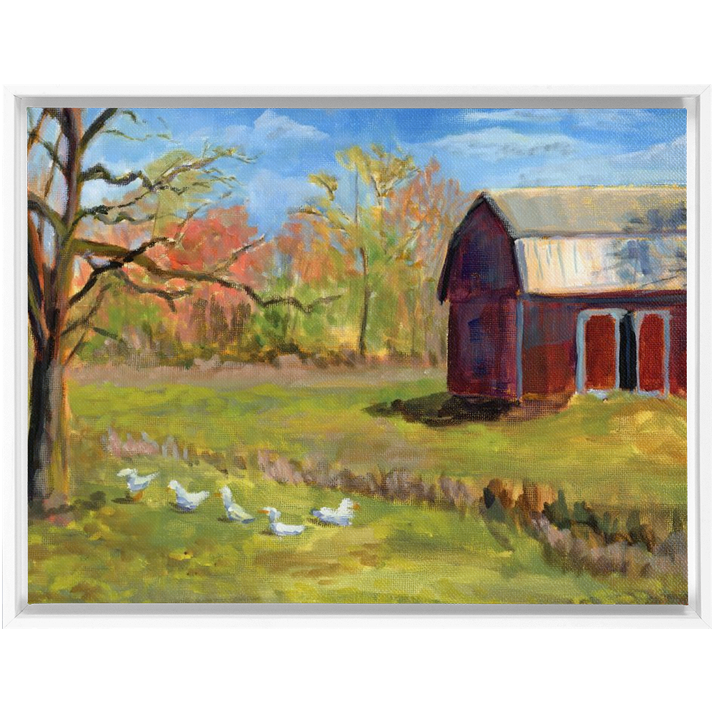 Ducks On The Farm