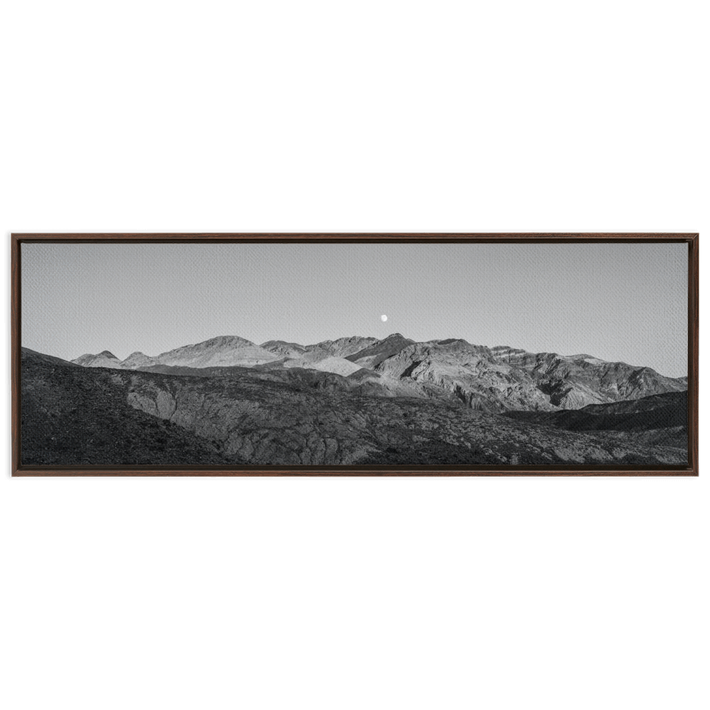 Moon over Death Valley