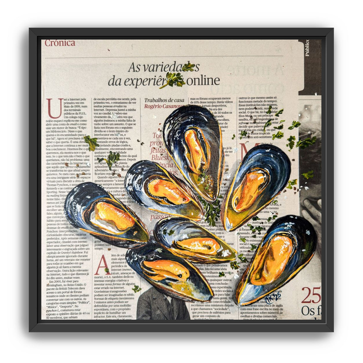 Mussel Mania: Front Page Feast
