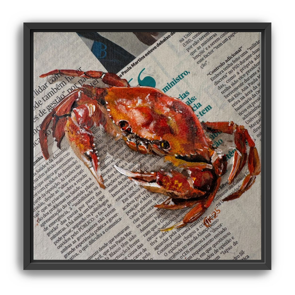 Red Alert: Crab on the Record