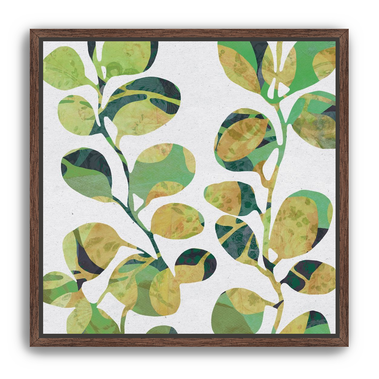 Abstract Eucalyptus 1 by Julie Lynch