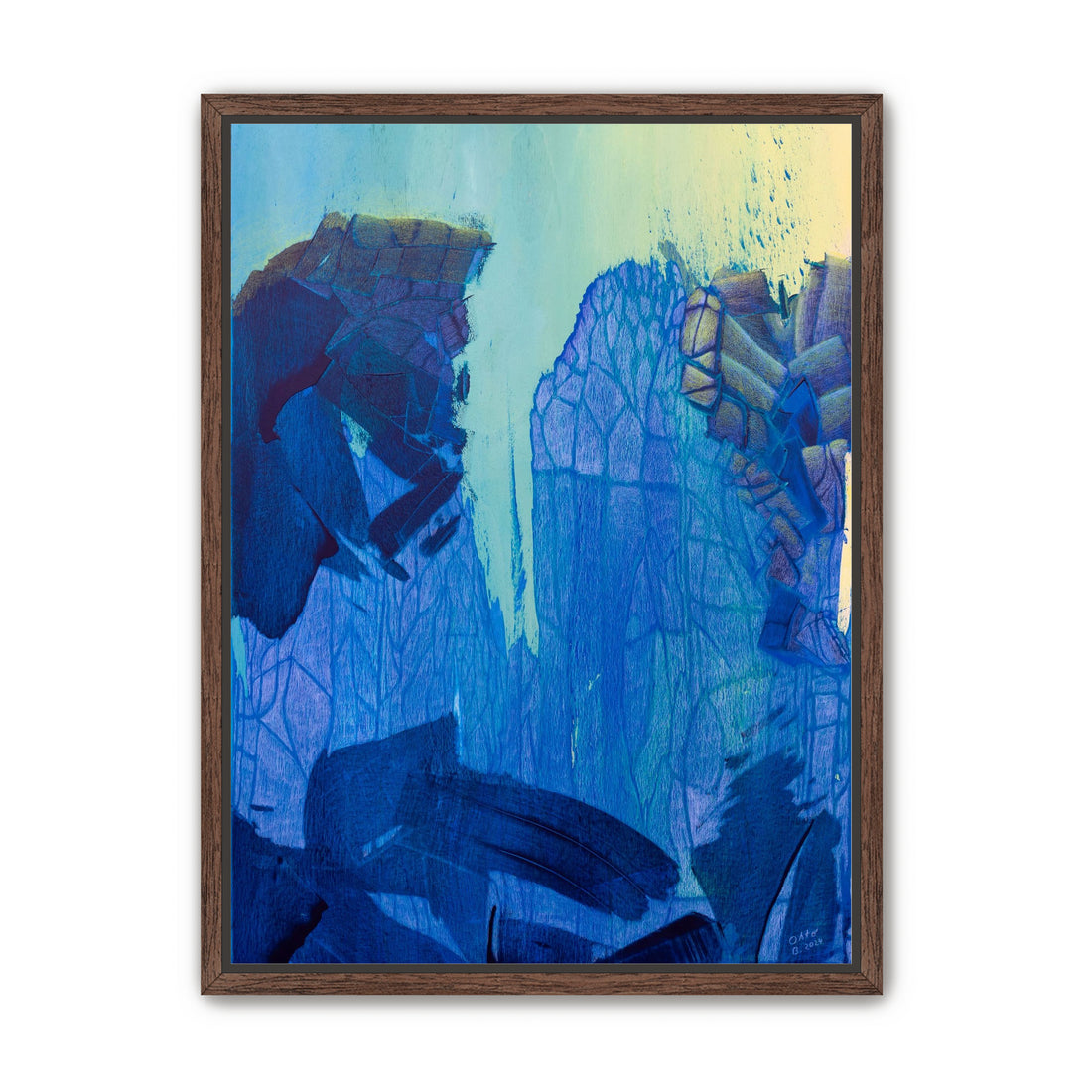 Elbsandstein am Morgen