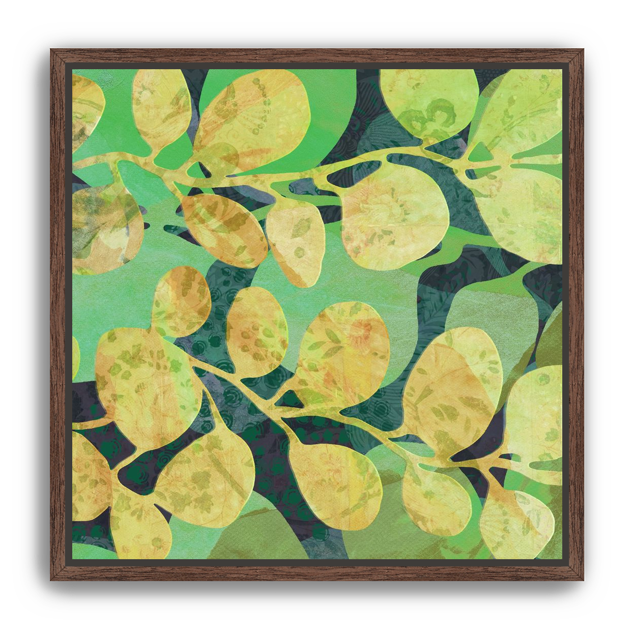 Abstract Eucalyptus 3 by Julie Lynch