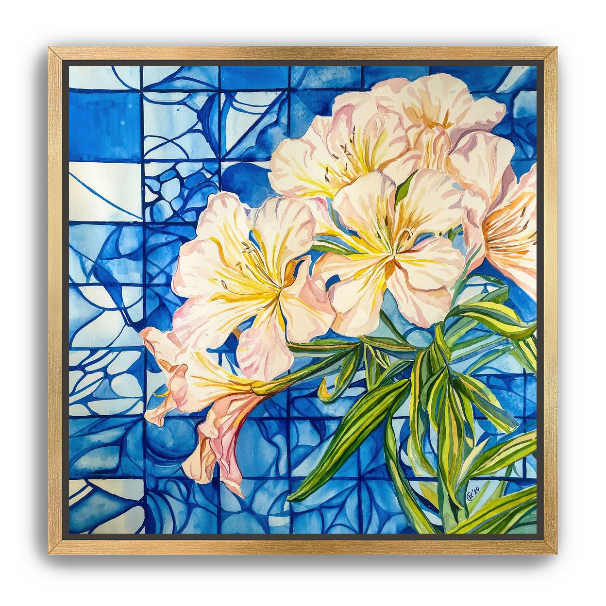 Light Pink Oleander - Floral Heritage: Portugal in Bloom