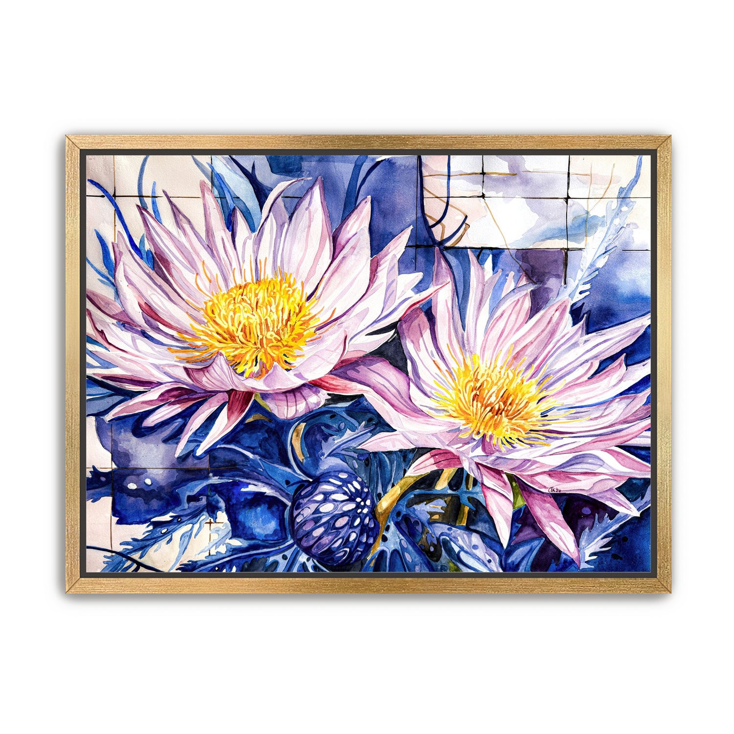 Purple Carpobrotus edulis