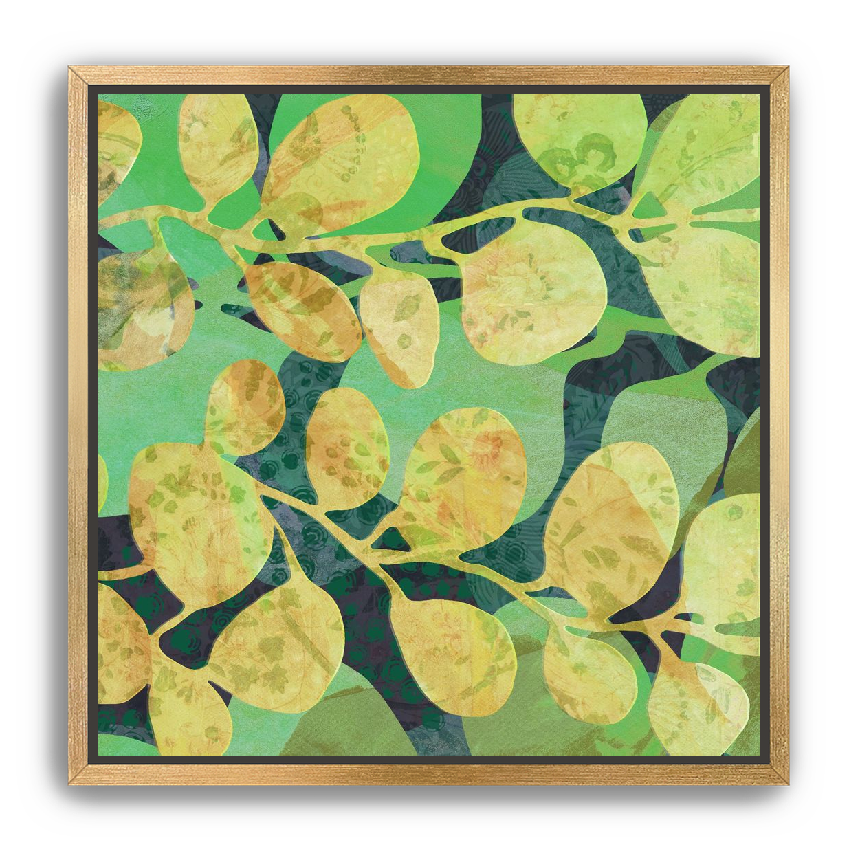 Abstract Eucalyptus 3 by Julie Lynch