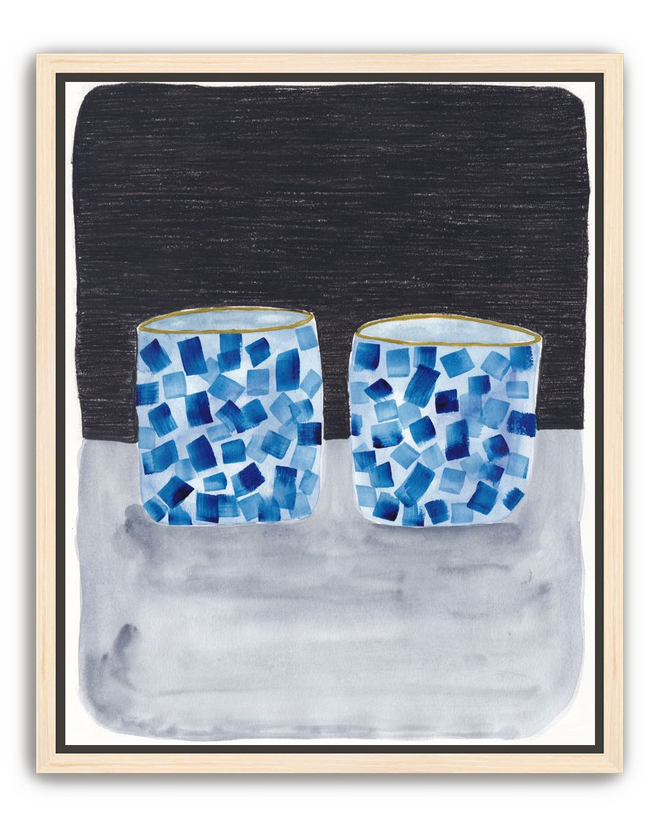 Teaware in Blue - Teacups