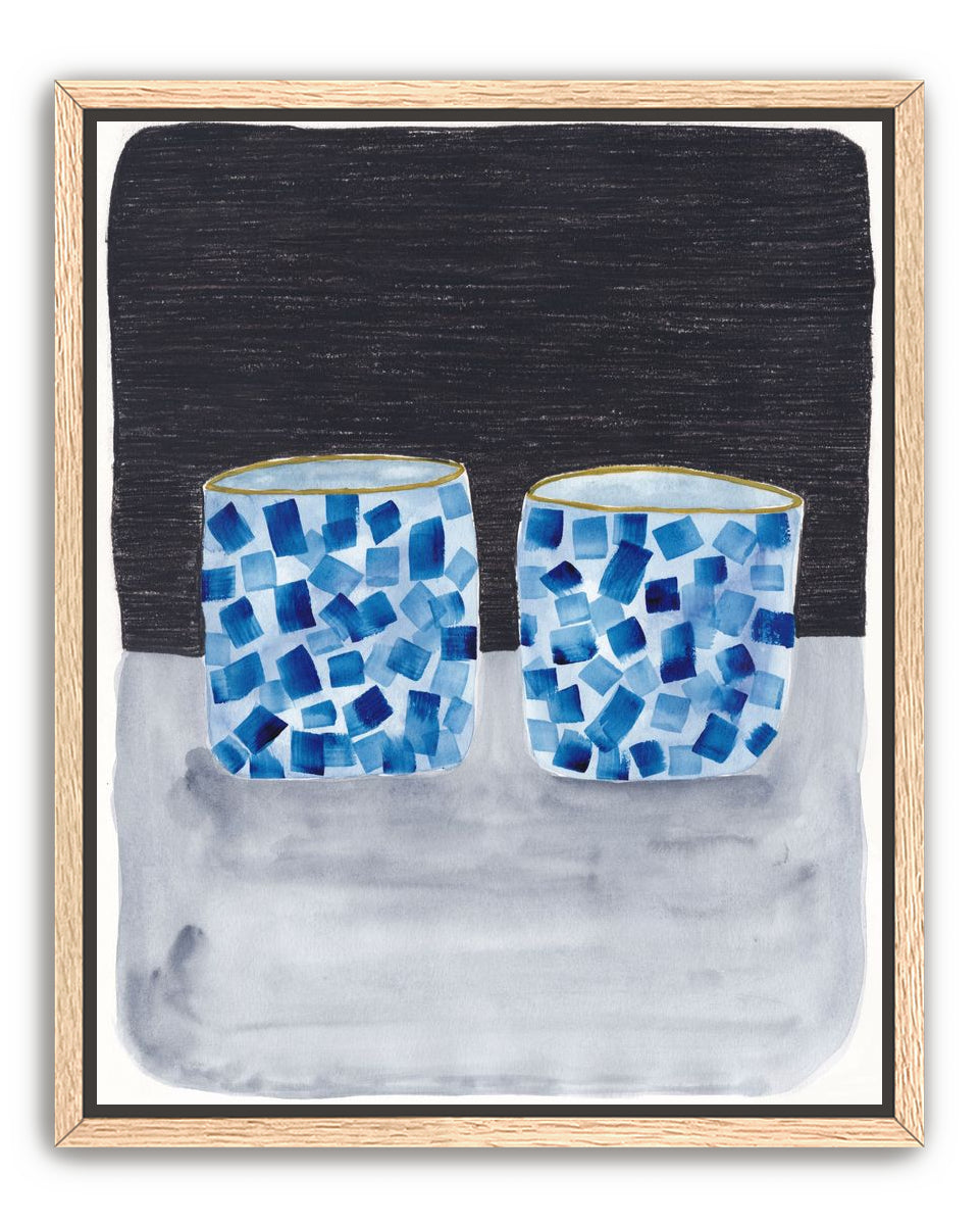 Teaware in Blue - Teacups