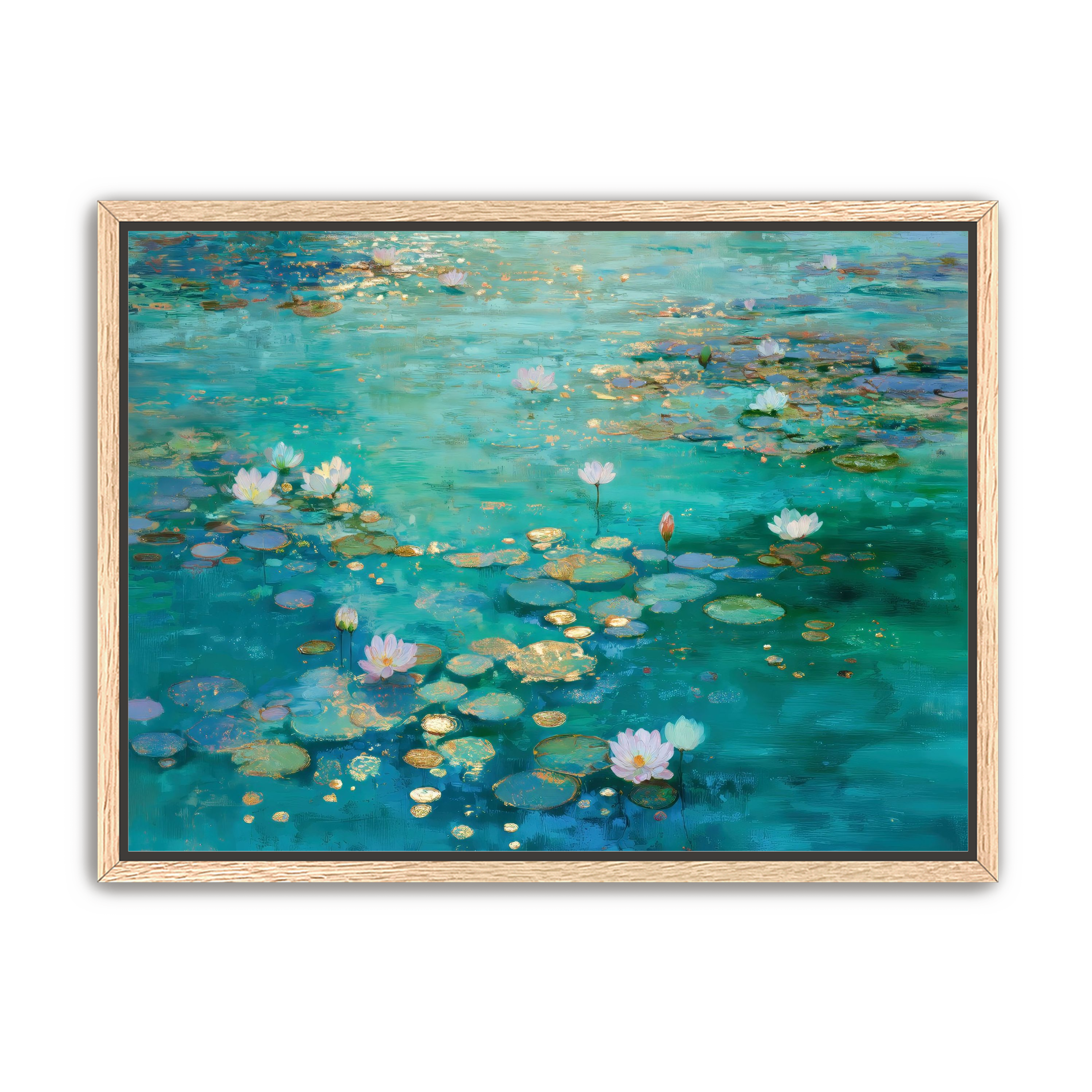 Quiet Gold on Blue Water