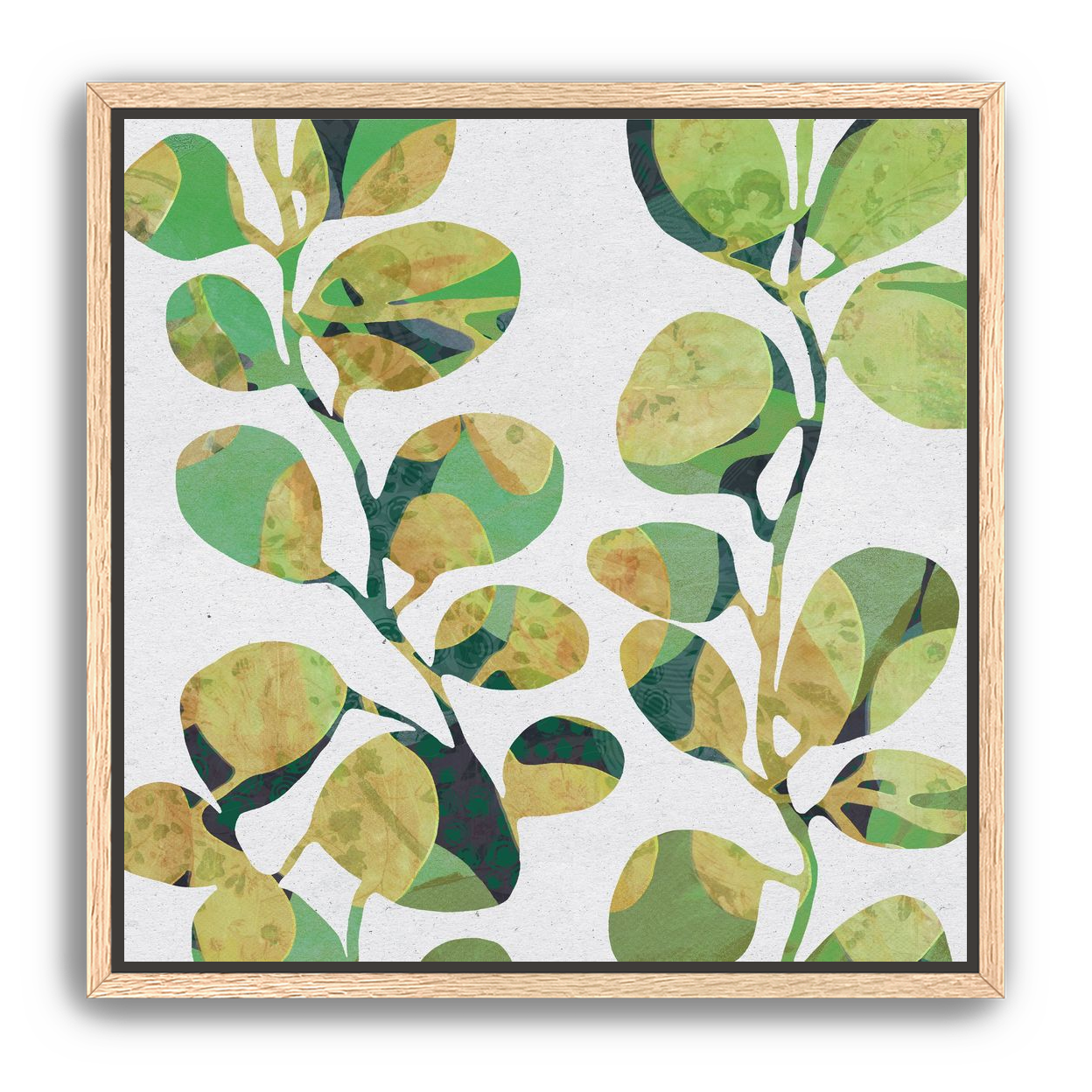 Abstract Eucalyptus 2 by Julie Lynch