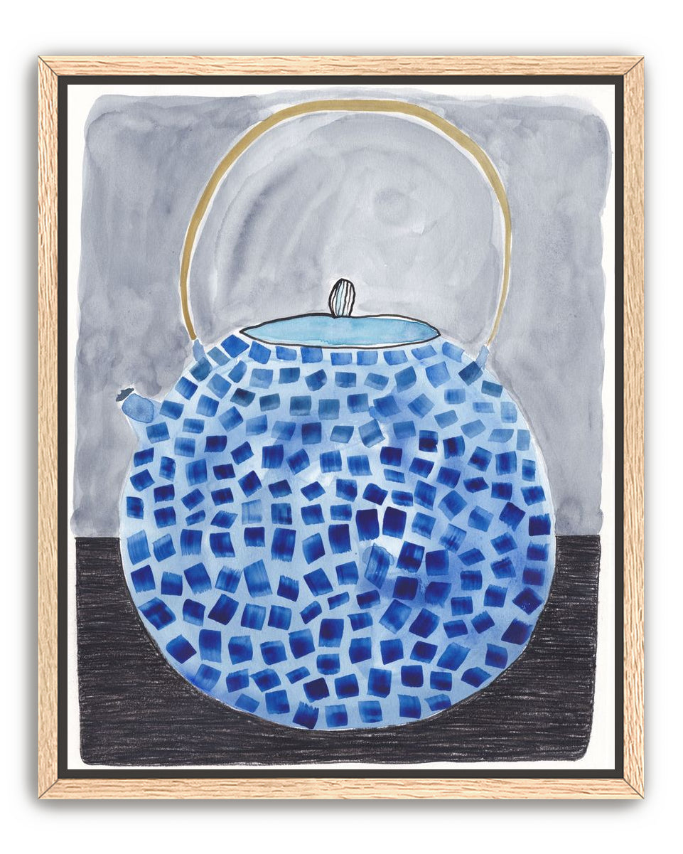 Teaware in Blue - Teapot
