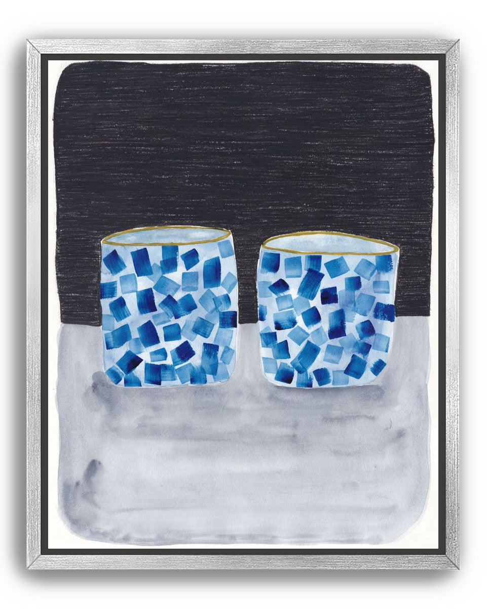 Teaware in Blue - Teacups