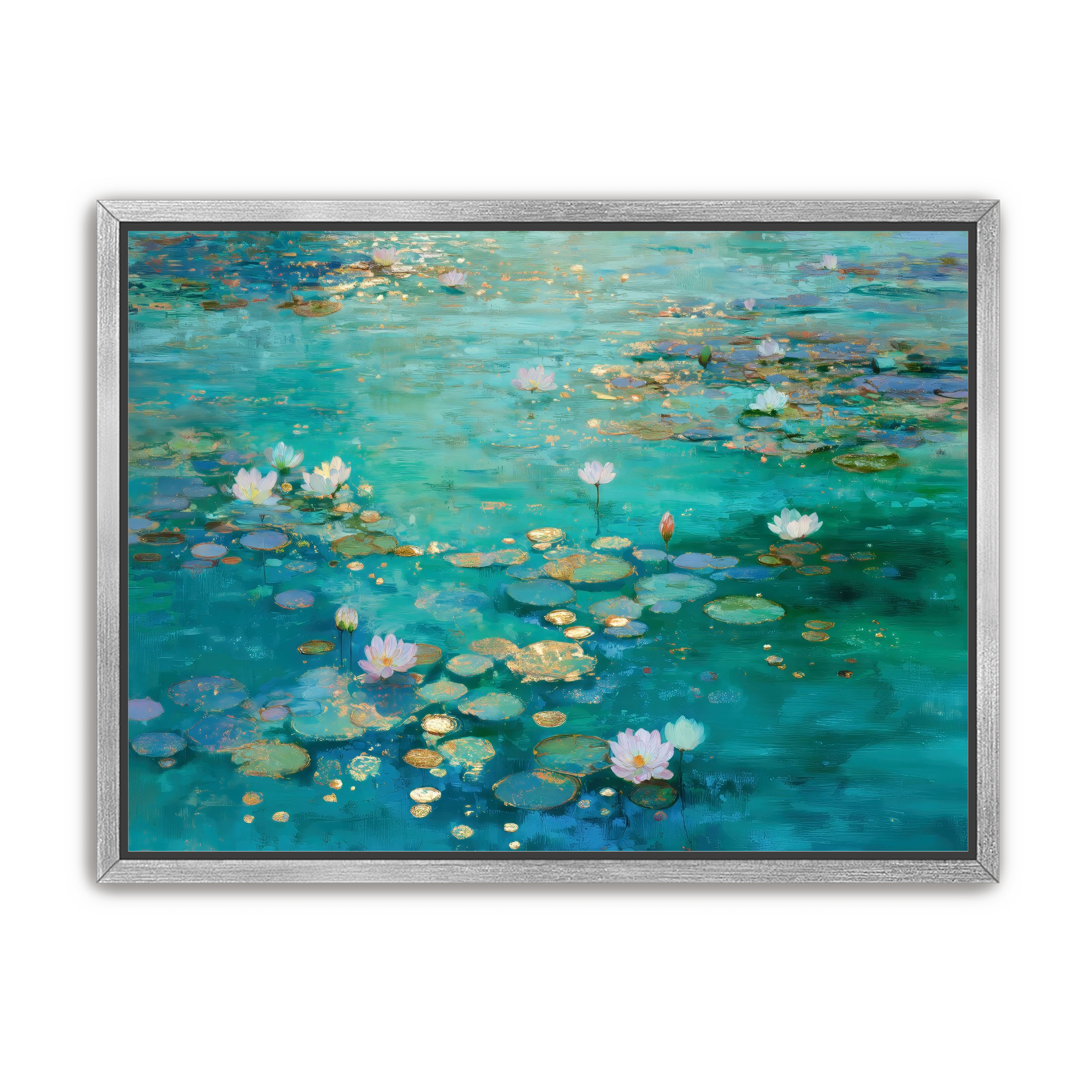 Quiet Gold on Blue Water