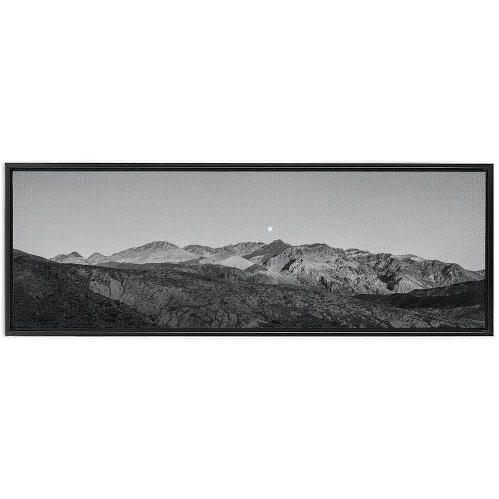 Moon over Death Valley