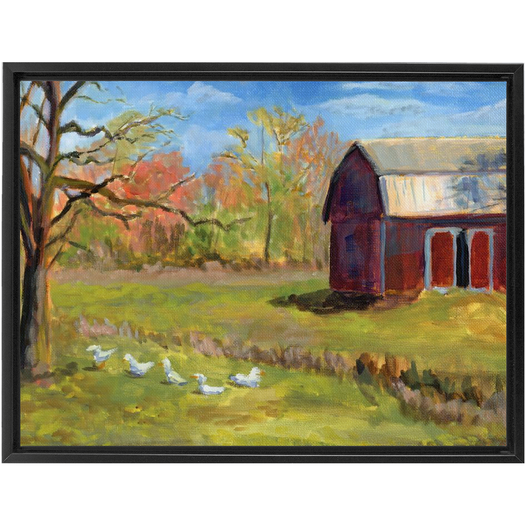 Ducks On The Farm
