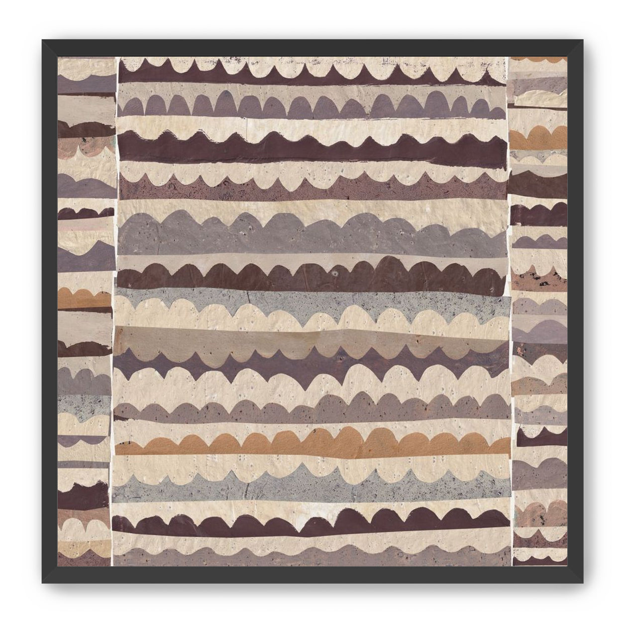 Paper strips landscape