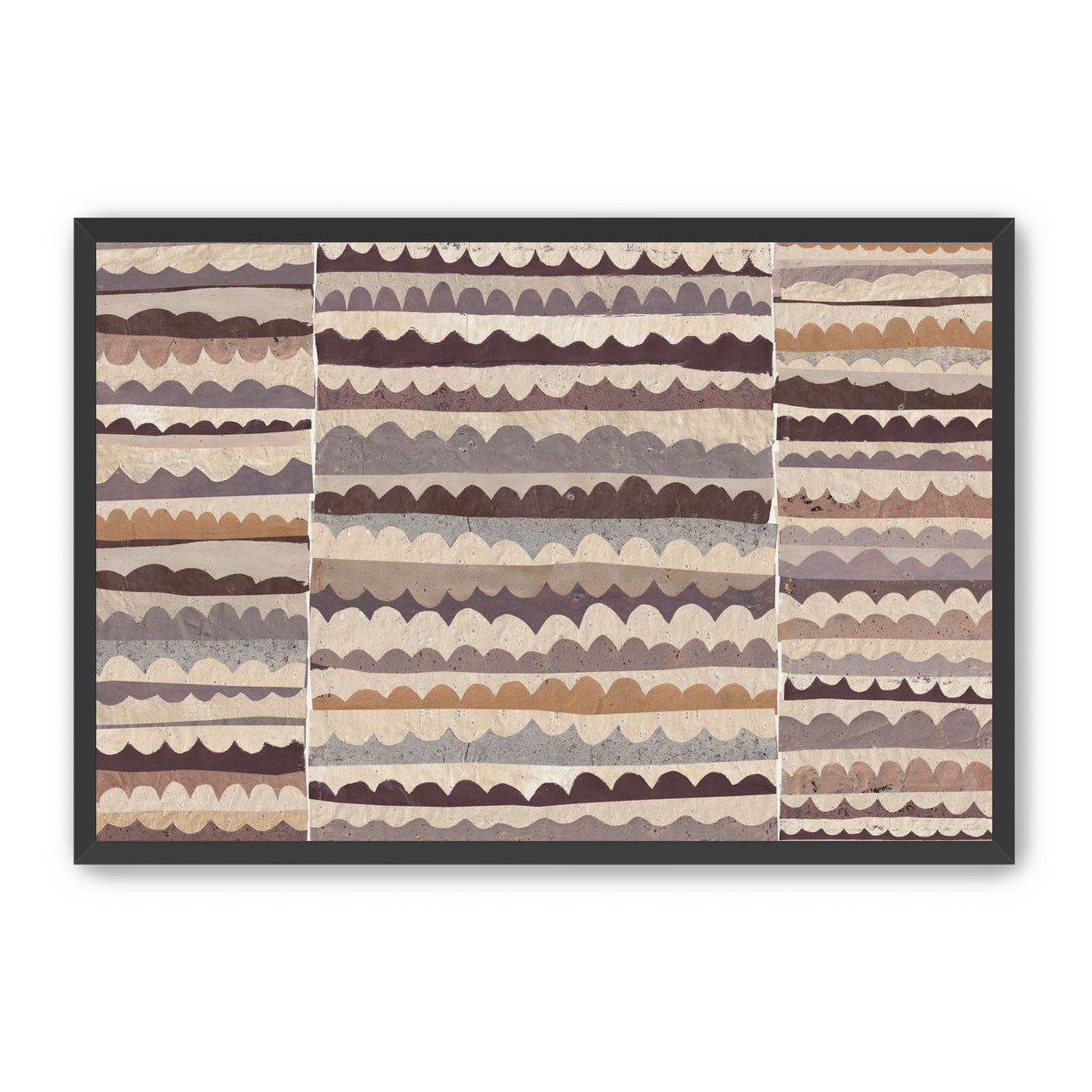 Paper strips landscape