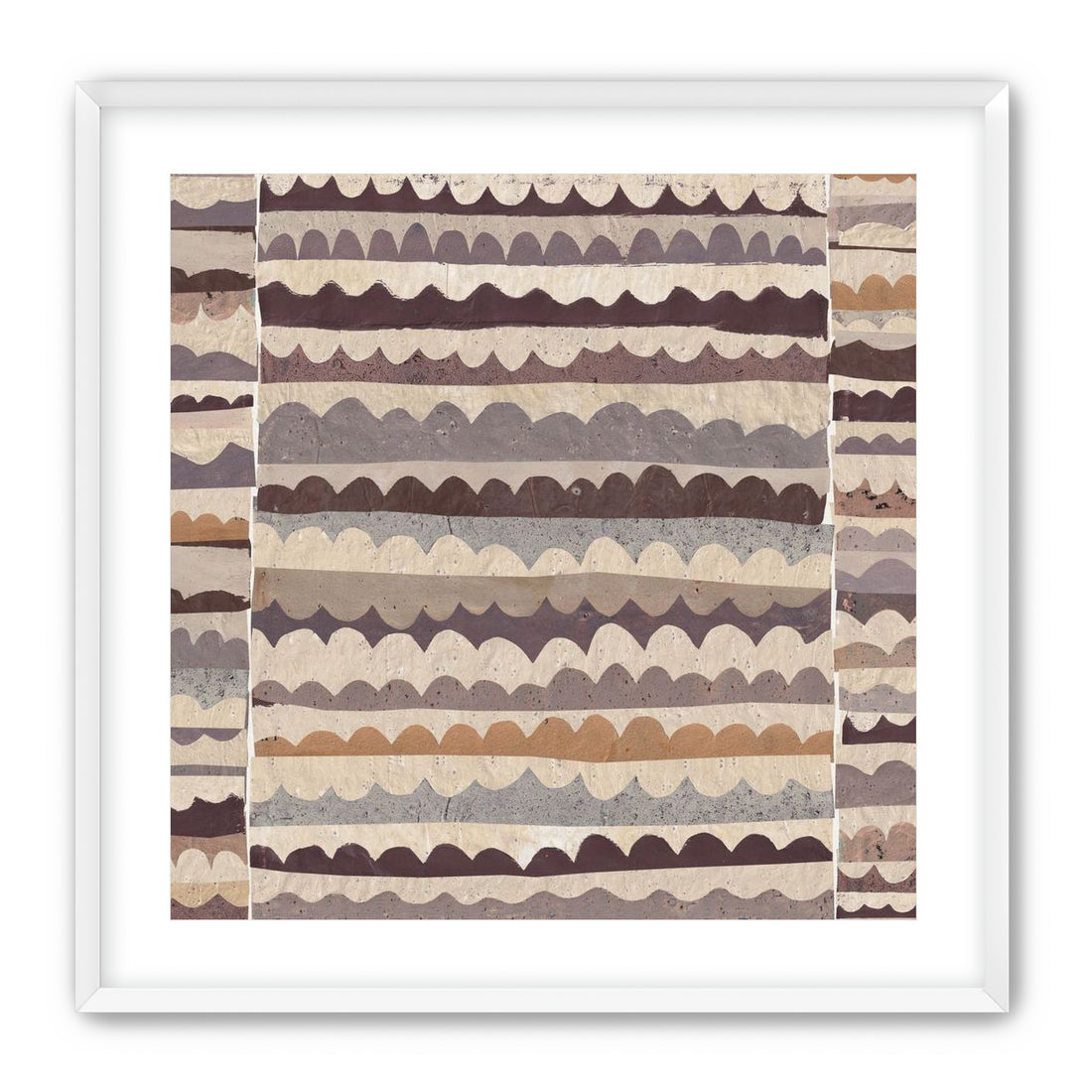 Paper strips landscape