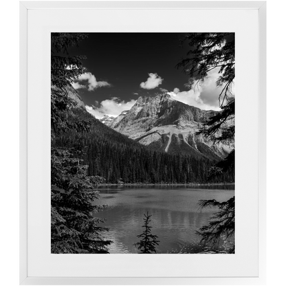 Lake, Trees &amp; Mountains