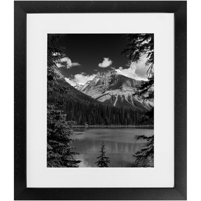 Lake, Trees &amp; Mountains