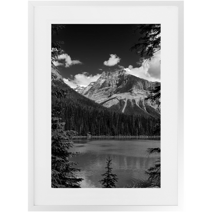 Lake, Trees &amp; Mountains