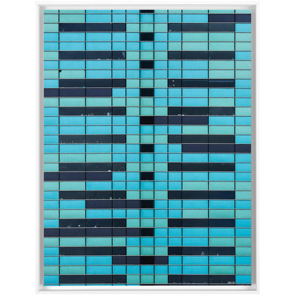 Blue Horizontal Tetris