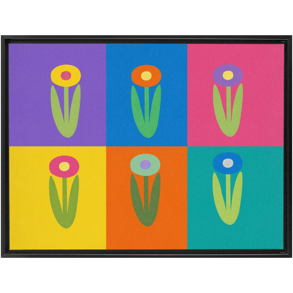 Pop Art Flowers