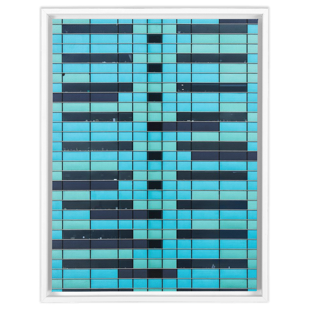Blue Horizontal Tetris