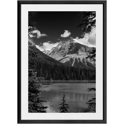 Lake, Trees &amp; Mountains