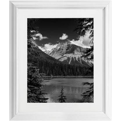 Lake, Trees &amp; Mountains