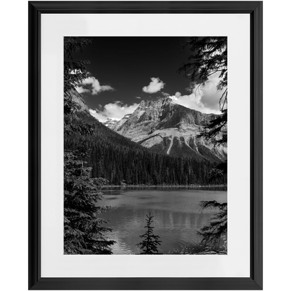Lake, Trees &amp; Mountains