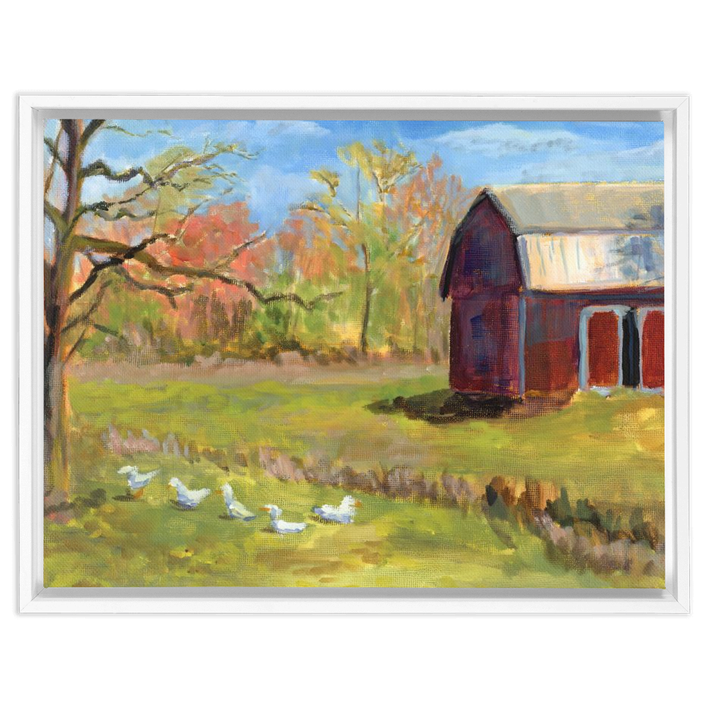 Ducks On The Farm