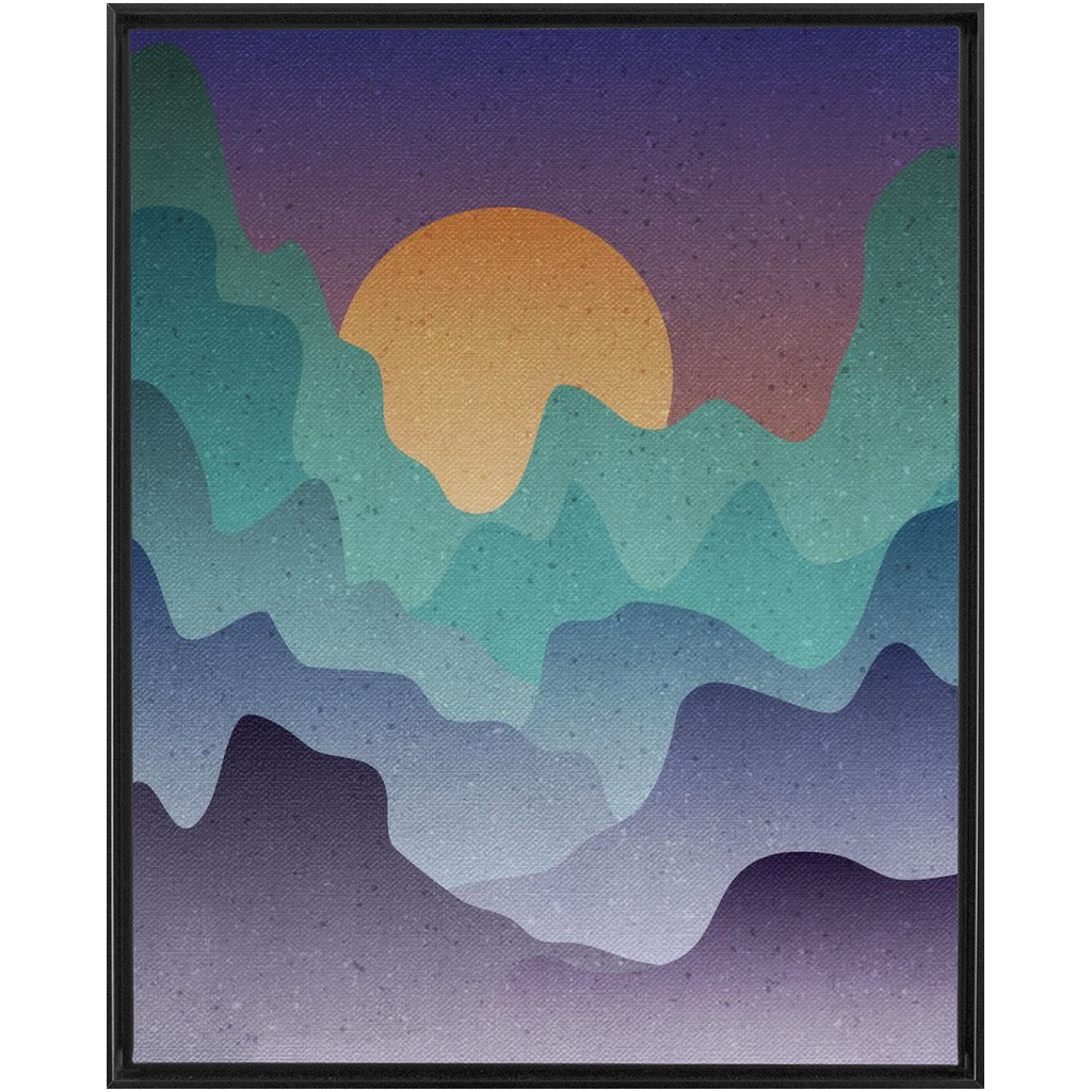 Mountains Landscape - Dusk