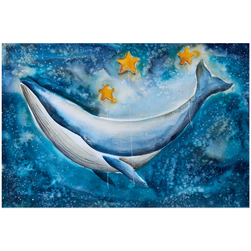Whale With Stars