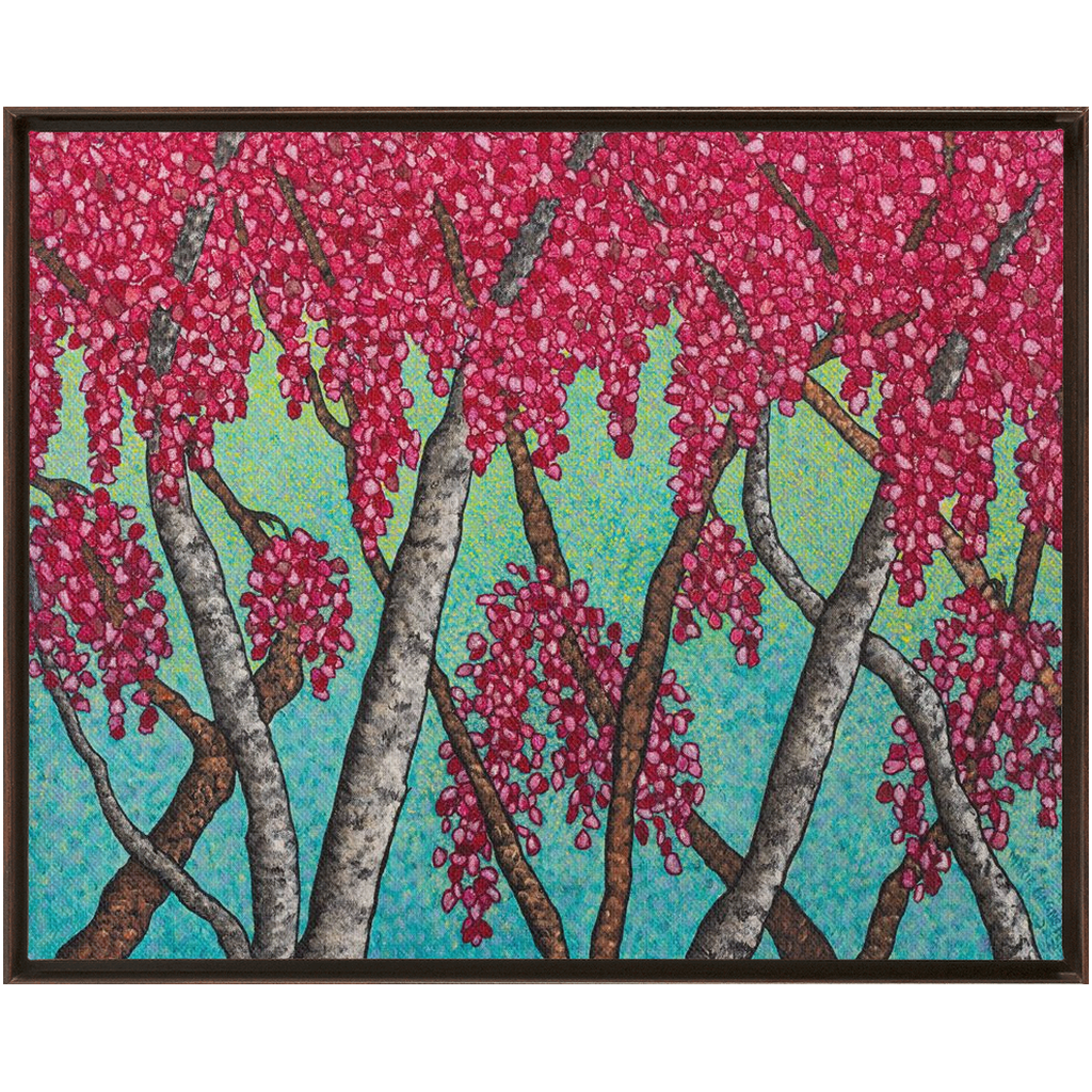 Trees With Pink Leaves