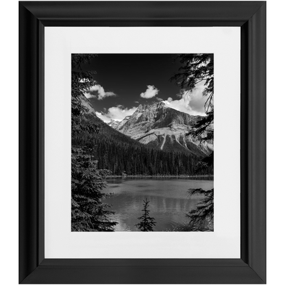 Lake, Trees &amp; Mountains