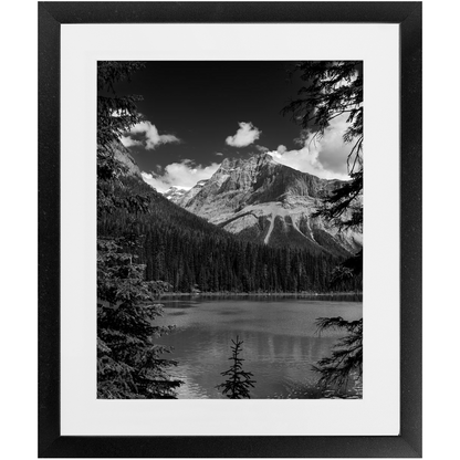 Lake, Trees &amp; Mountains