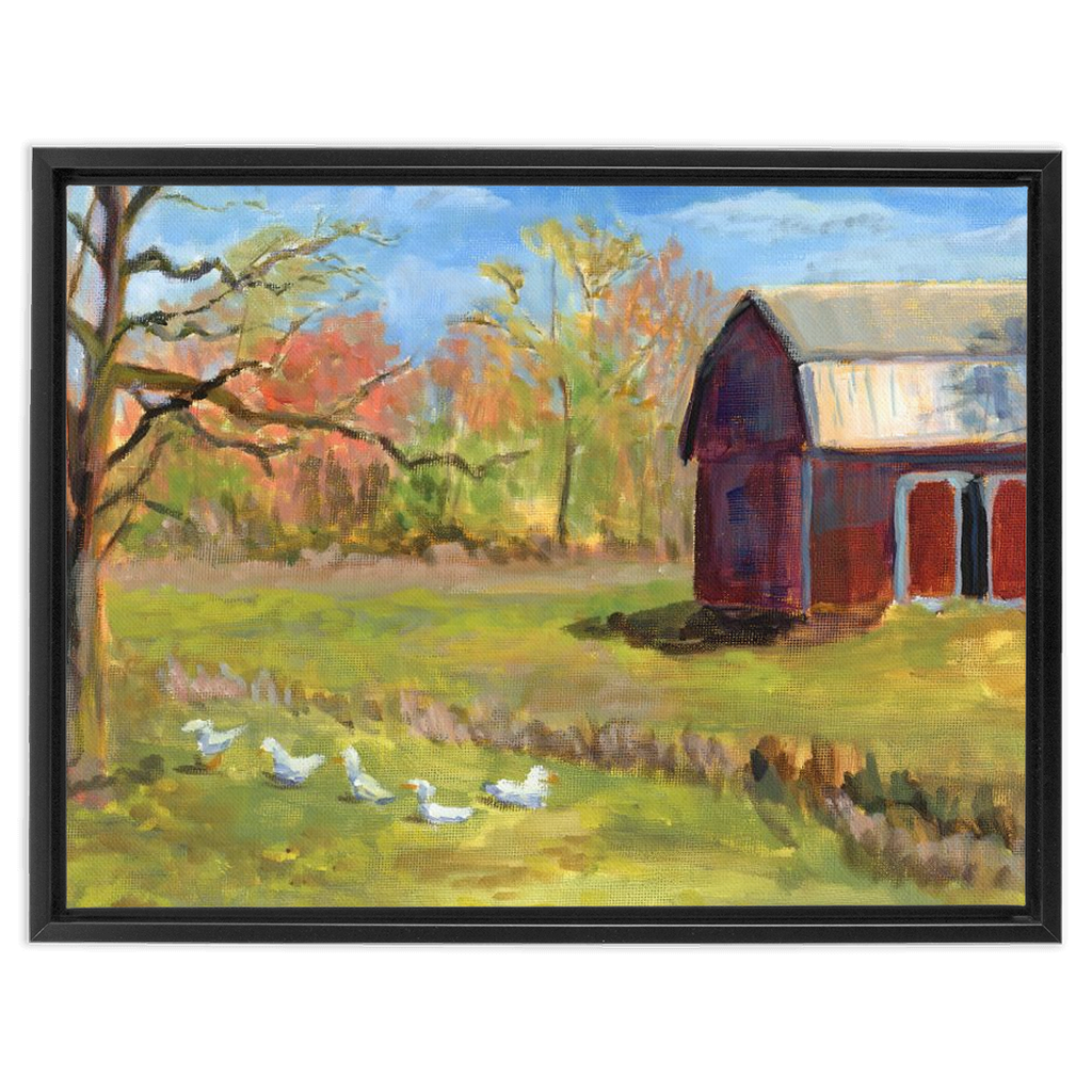 Ducks On The Farm