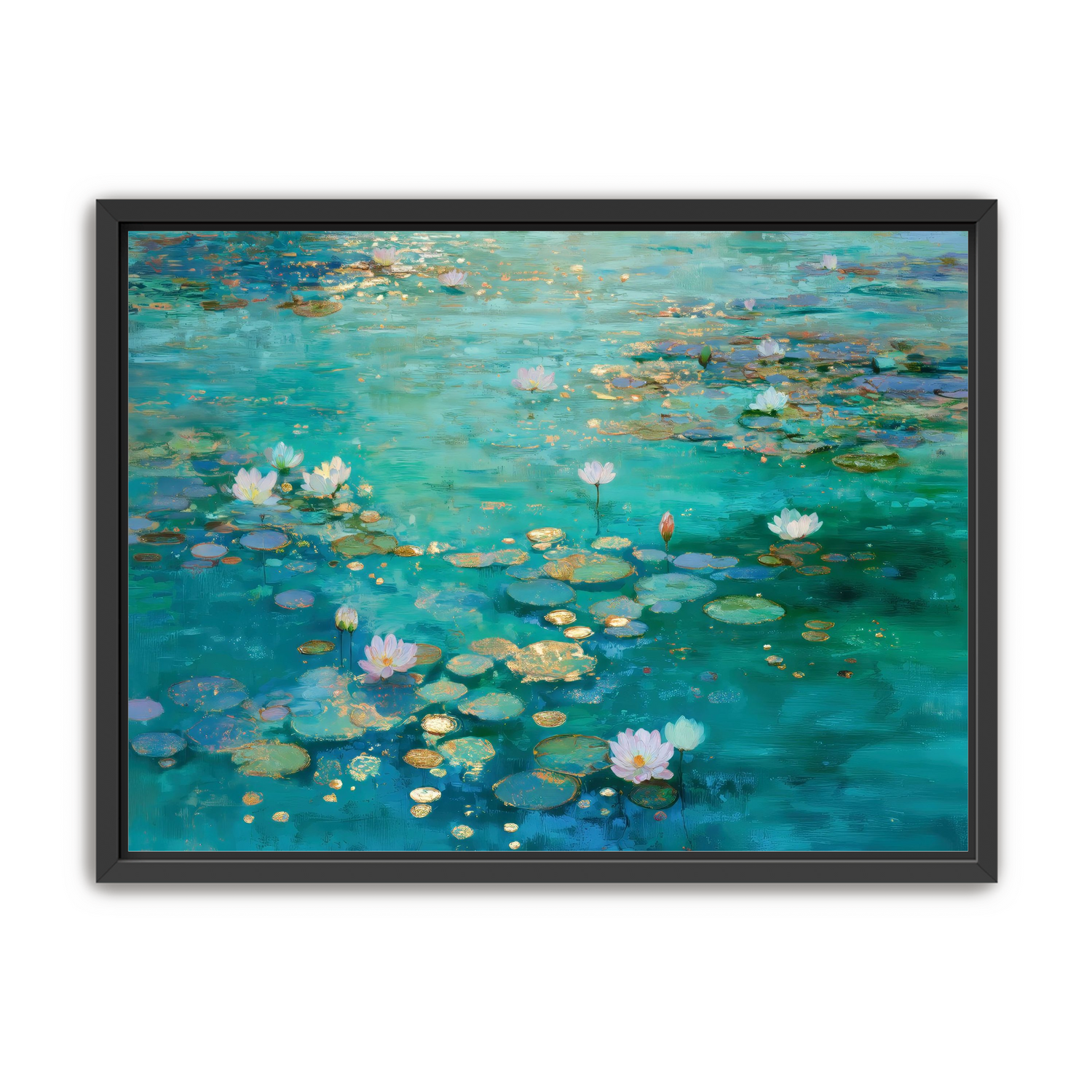 Quiet Gold on Blue Water