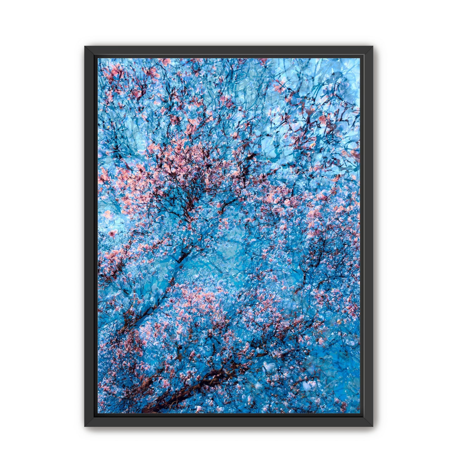 Ethereal Blooms in Blue 