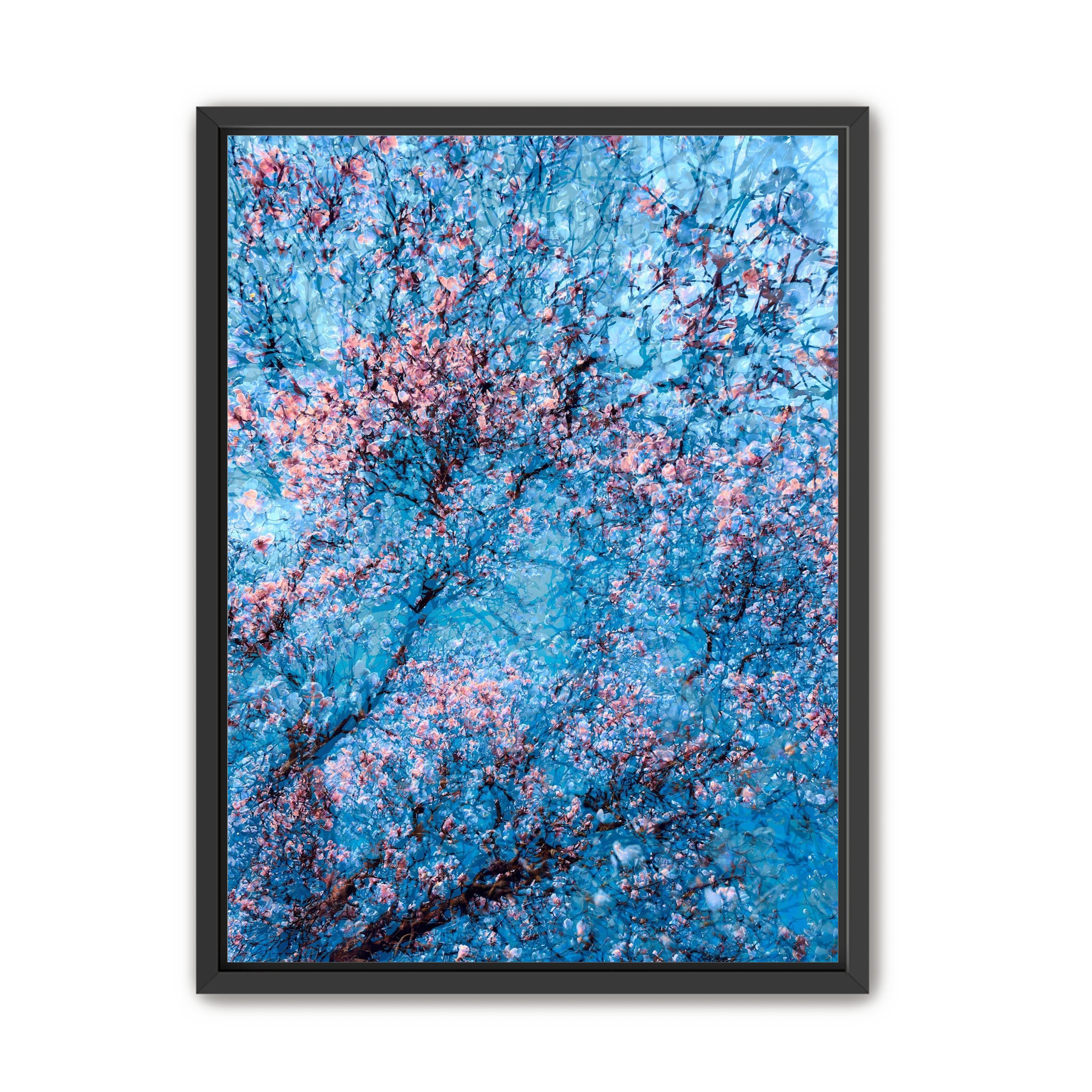 Ethereal Blooms in Blue 