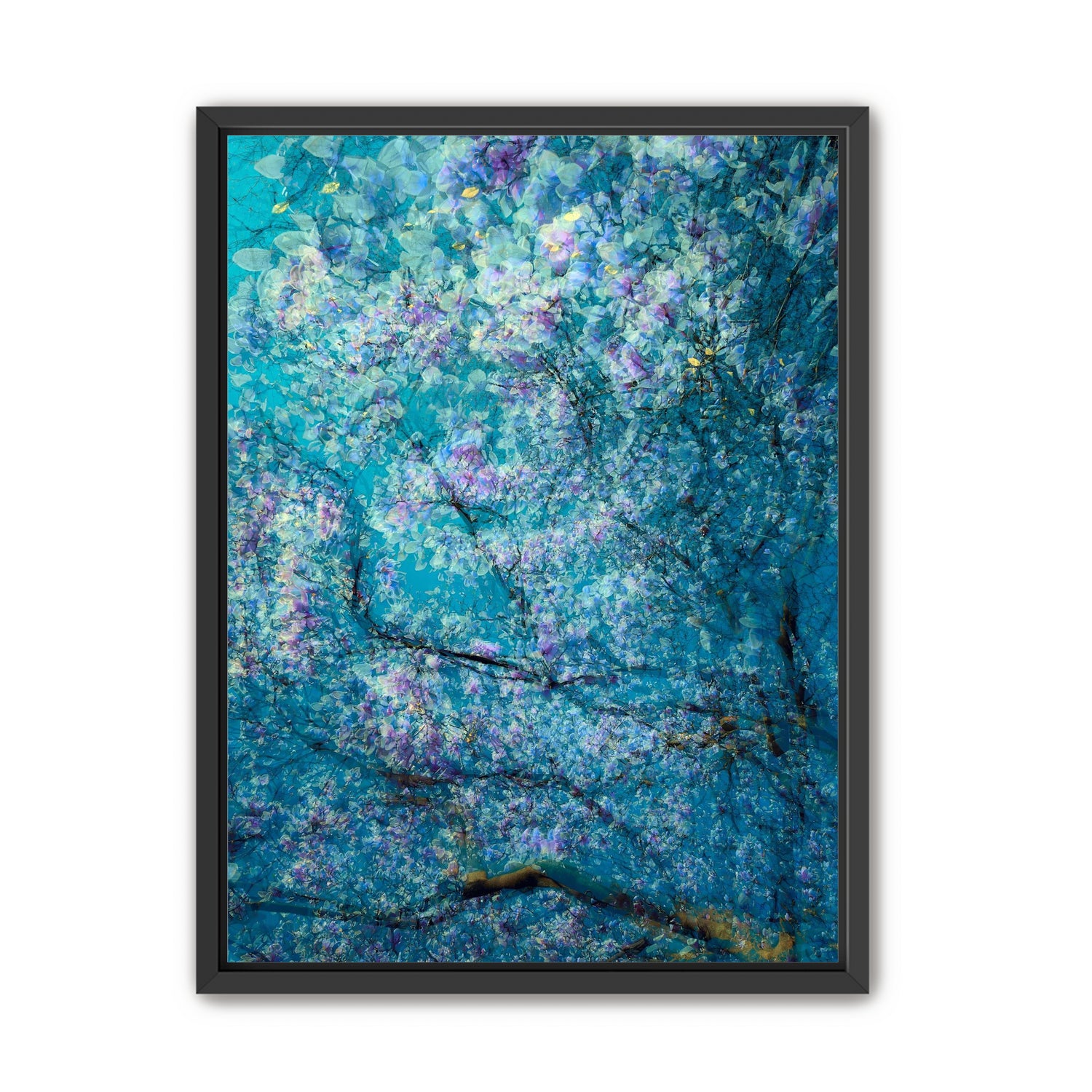 Ethereal Blooms in Blue 